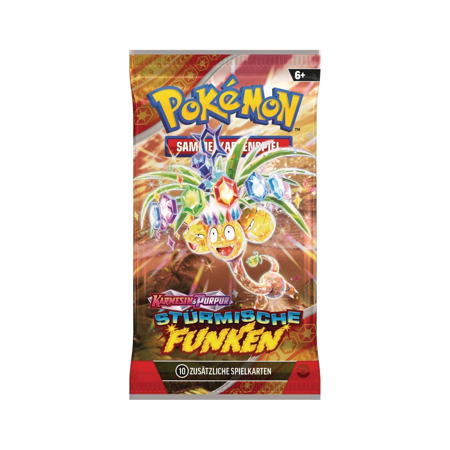 Pokémon Sammelkartenspiel 18er Booster Display - KP08 Stürmische Funken (DE)
