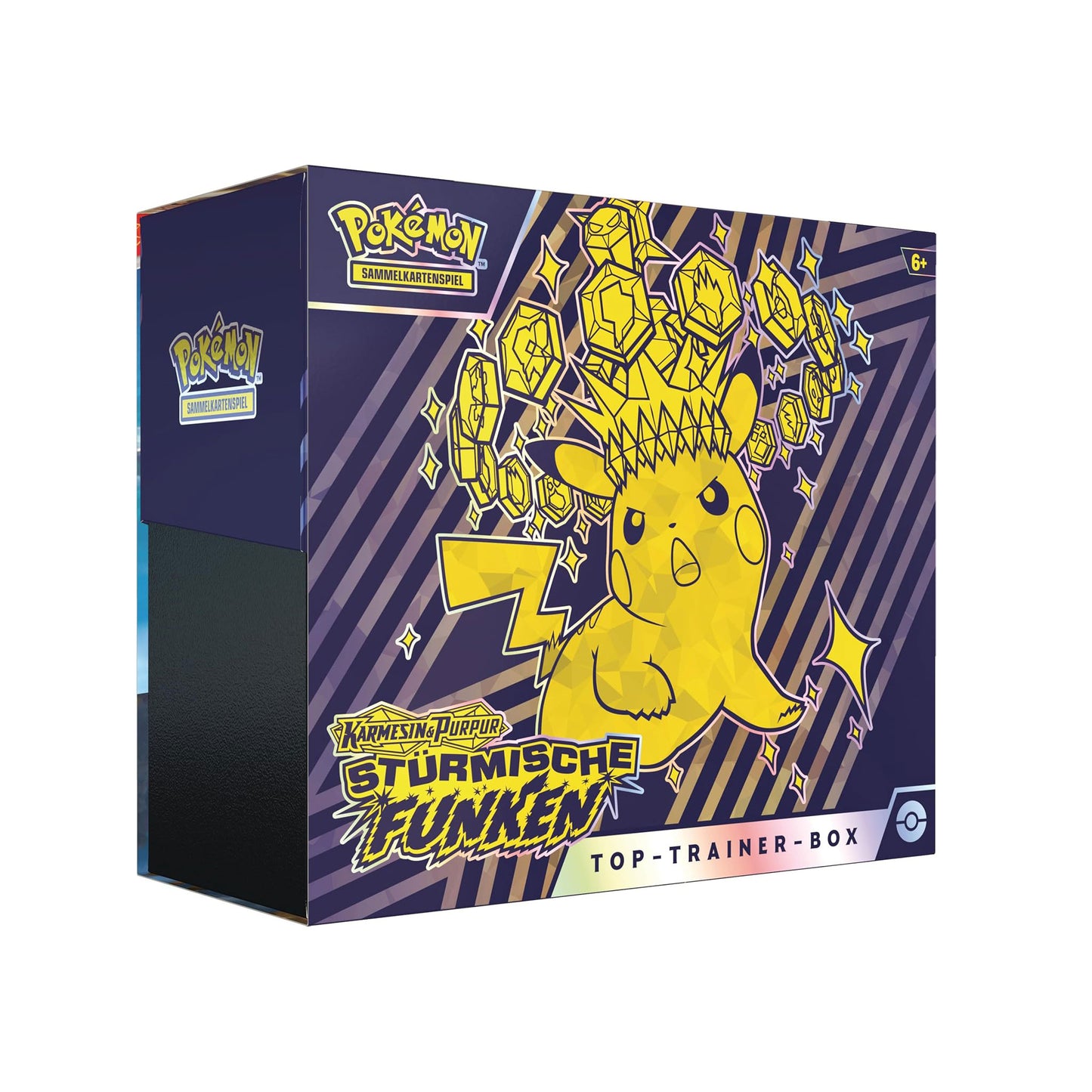 Pokémon Sammelkartenspiel Top-Trainer-Box - Stürmische Funken 🇩🇪
