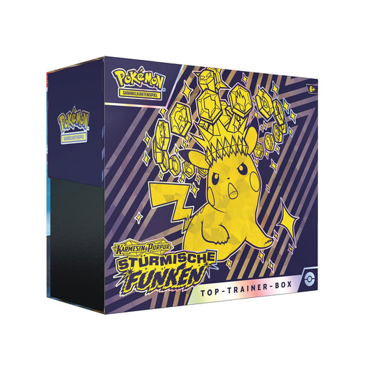 Pokémon Sammelkartenspiel Top-Trainer-Box - Stürmische Funken 🇩🇪