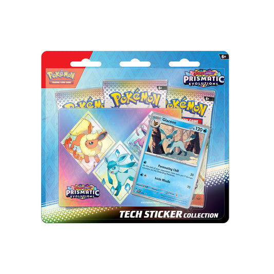 Pokémon TCG Tech Sticker Collection, verschiedene Stile - Prismatic Evolutions (EN)