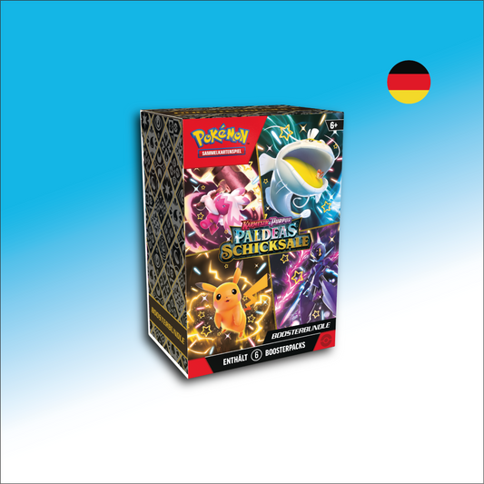 Pokémon Sammelkartenspiel Boosterbundle - Paldeas Schicksale DE