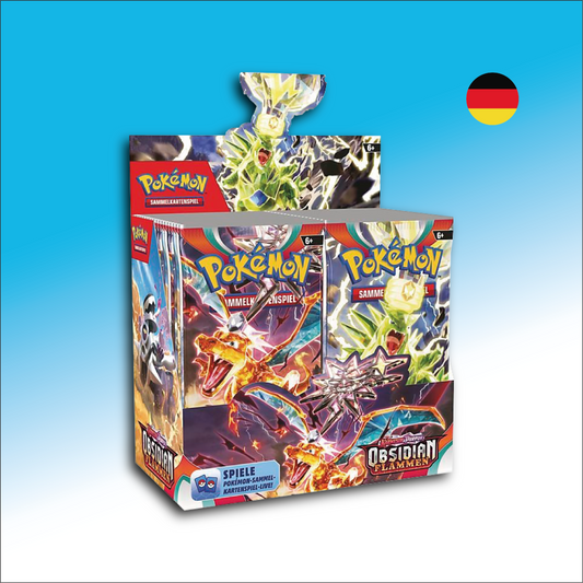 Pokémon Sammelkartenspiel 36er Booster Display - KP03 Obsidianflammen DE