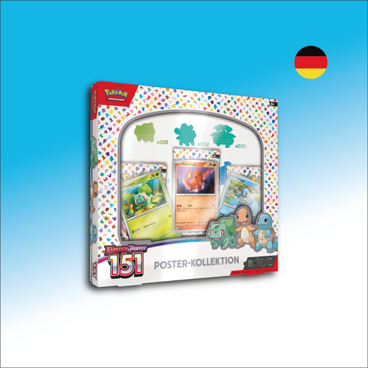 Pokémon Sammelkartenspiel Poster-Kollektion - 151 (DEUTSCH)