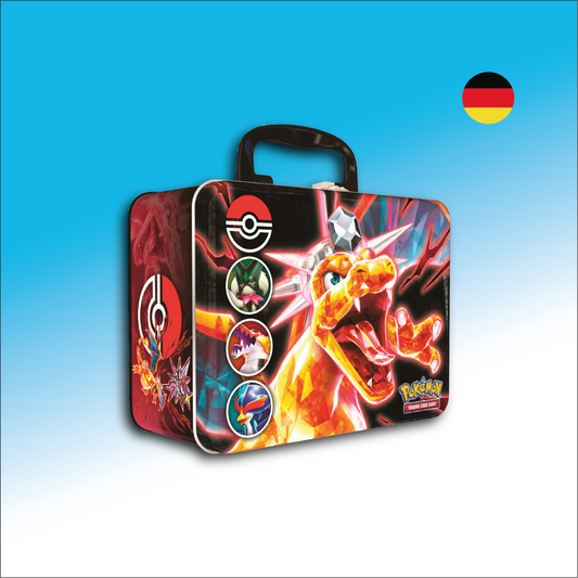 Pokémon Sammelkartenspiel Sammelkoffer - Glurak-ex (Herbst 2023) DE