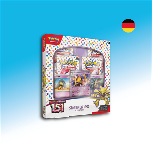 Pokémon Sammelkartenspiel Simsala-ex Kollektion - 151 DE