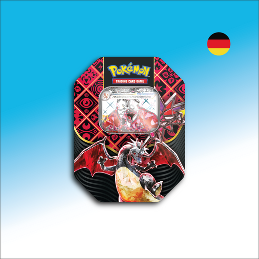 Pokémon Sammelkartenspiel Tin Paldeas Schicksale - Glurak-ex DE